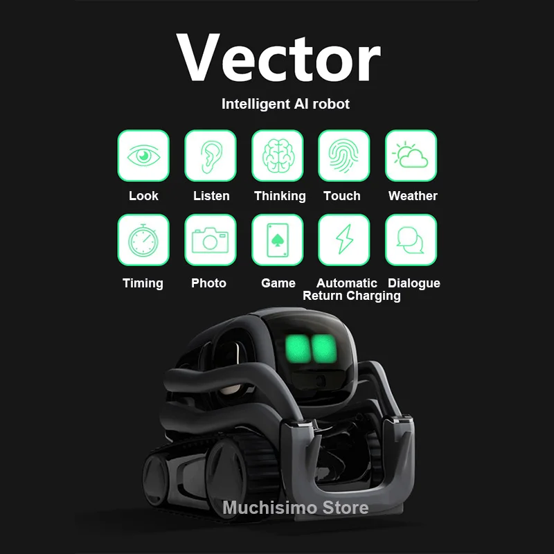 Cozmo робот второго поколения Anki Vector AI Интеллектуальный высокотехнологичные