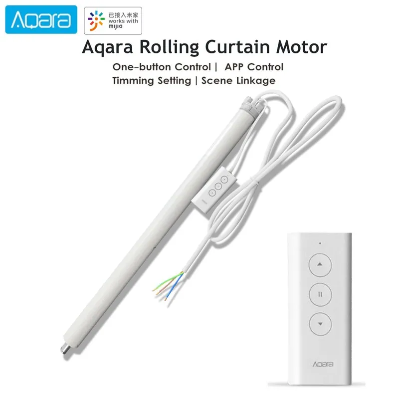 

Aqara Rolling Shutter Motor Smart Curtain Motor Intelligent Timing Setting ZiGBee Mijia MiHome APP Smart Remote Control