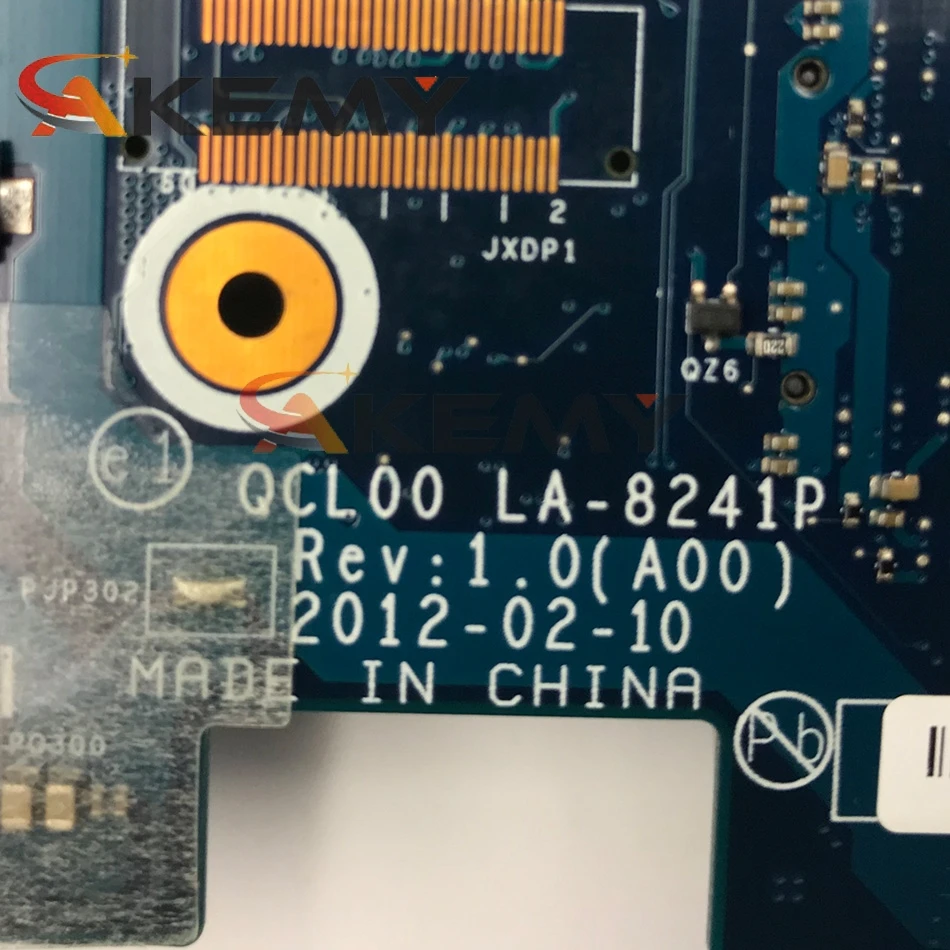 Оригинальная материнская плата для ноутбука DELL Inspiron 5520 CN-06D5DG 06D5DG QCL00 LA-8241P SLJ8C