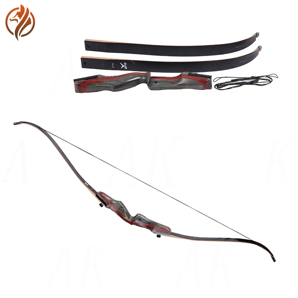 

Newbie entry recurve bow, new Lingyun beauty hunting split solid wood Yunxiao bow and arrow laminated bow