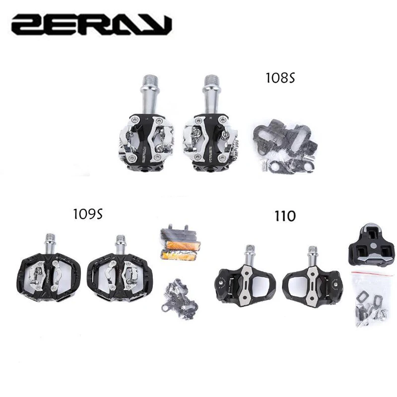 ZERAY ZP 108S109S110S велосипед дорожный горный без клипсы педаль самоблокирующаяся SPD