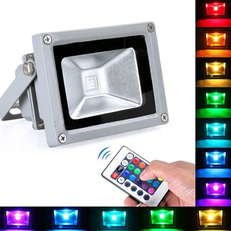 Светодиодный прожектор дневного света 10 Вт 20 30 50 RGB белый/теплый белый COB