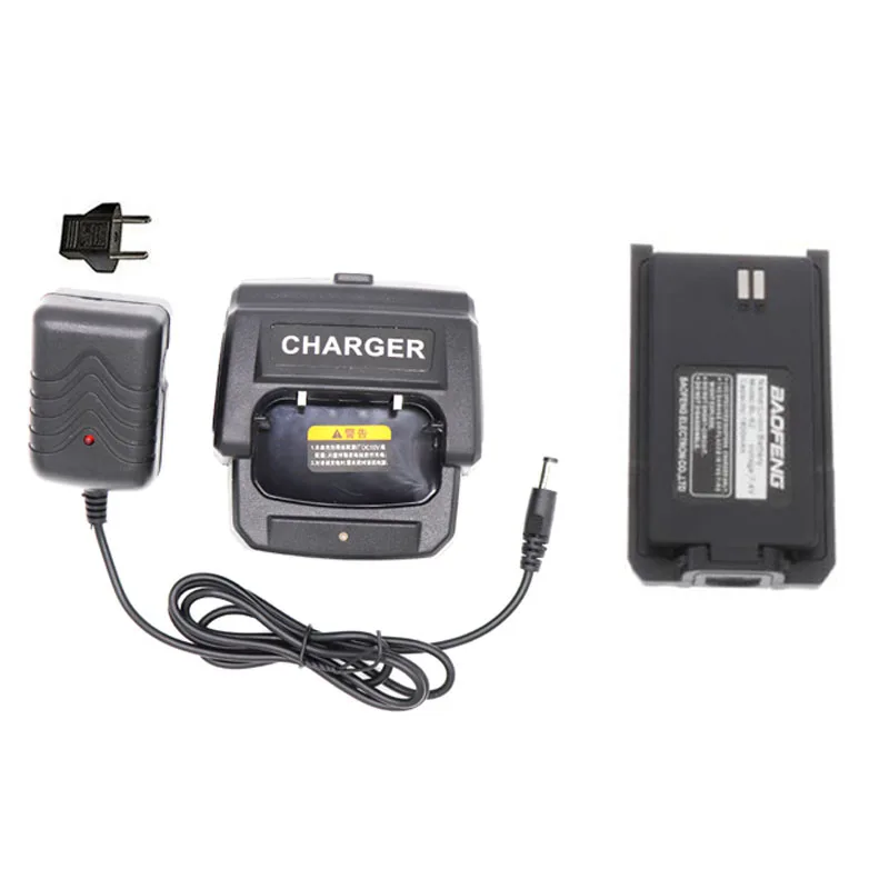 

High Capacity 2800mah Li-ion Battery + AC Desktop Charger for Baofeng BF-UV62 UV-62 Portable Radio Walkie Talkie Transceiver