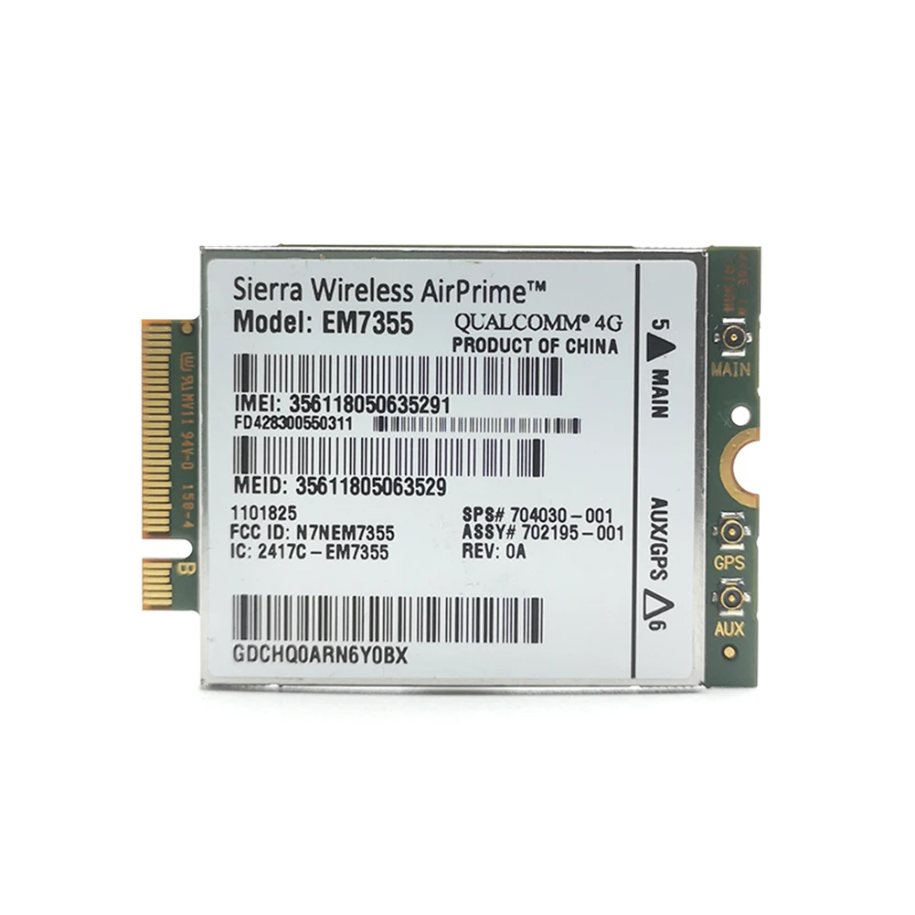 Высококачественный модуль EM7355 3G/4G LTE для HP 740 750 820 840 850 G1 ZBOOK14 15 | Компьютеры и офис