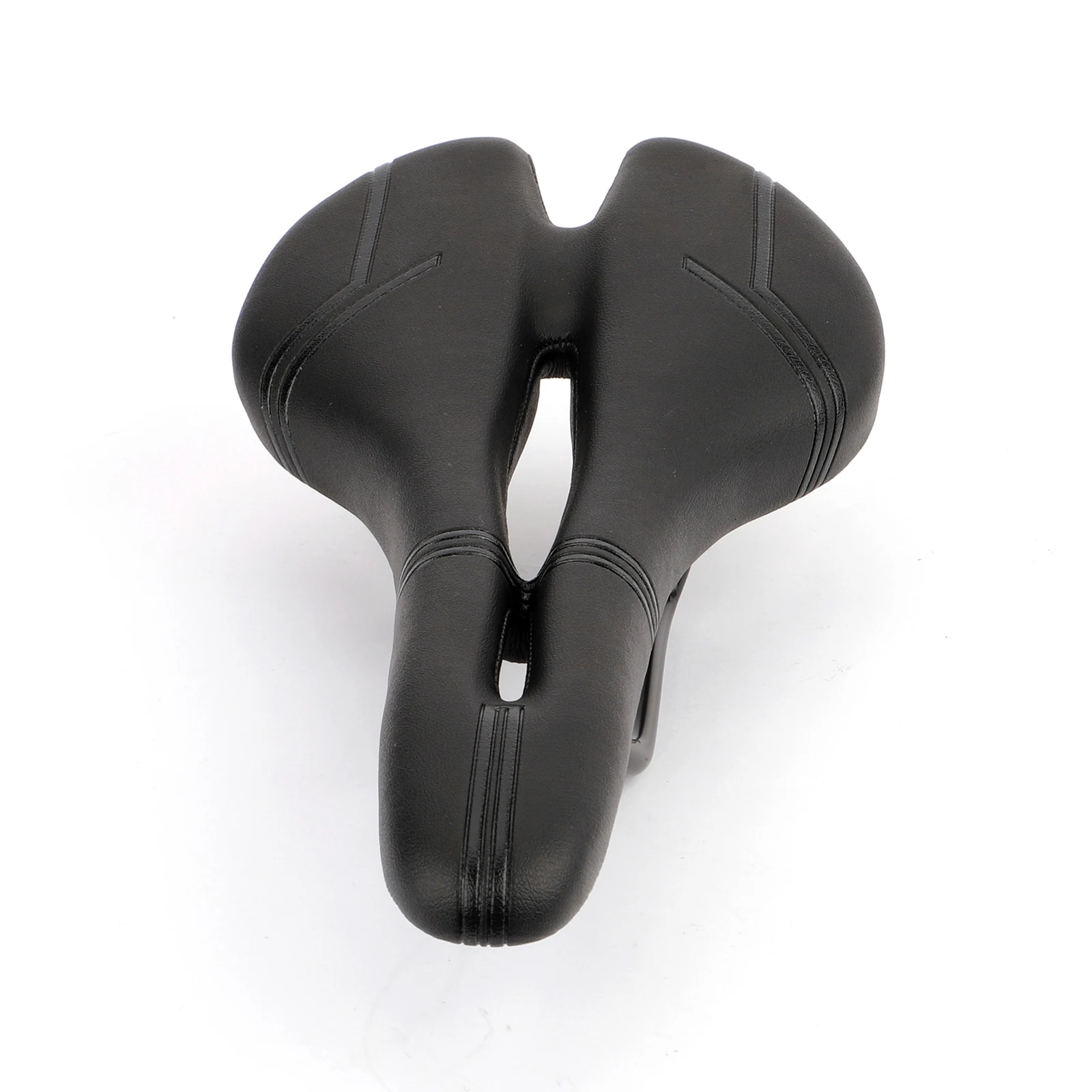 

MTB Mountain Bike Saddle Cycling 275*130mm Comfort Ultra Soft Leather Front Cushion Lightweight Bicycle Saddle Racing Seat