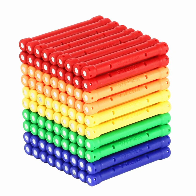 3D Магнитный конструктор магнитный дизайнерский набор магнитные палочки