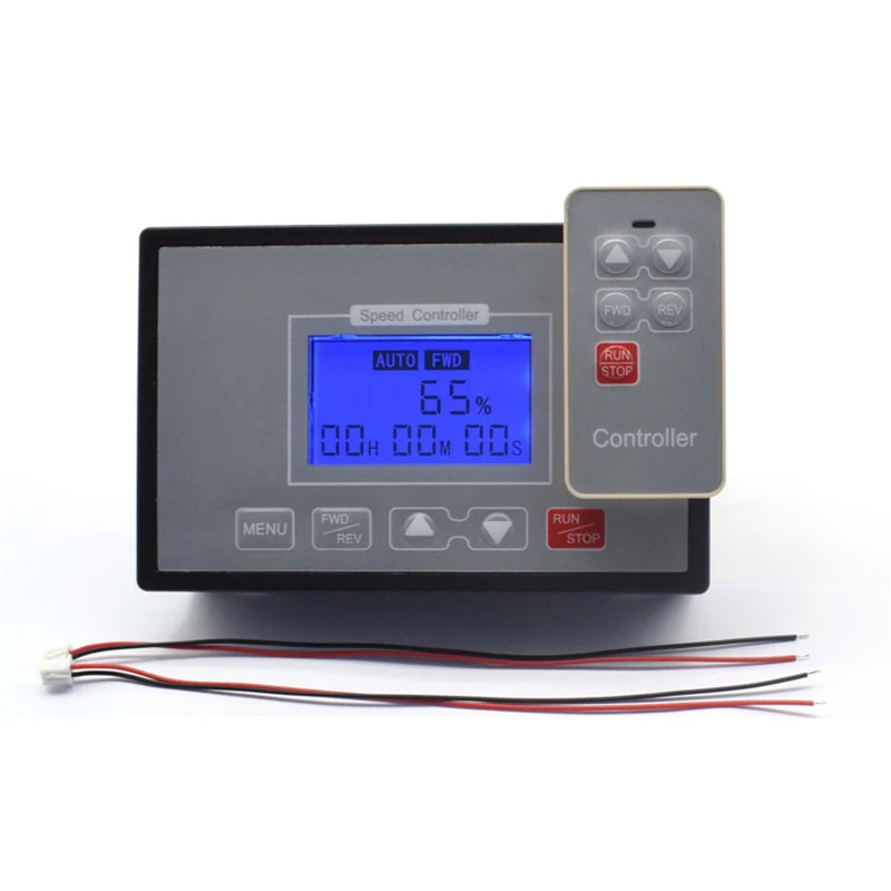 

DC10V-55v intelligent LCD remote controller governor Full automatic forward and reverse rotation Intelligent multi mode