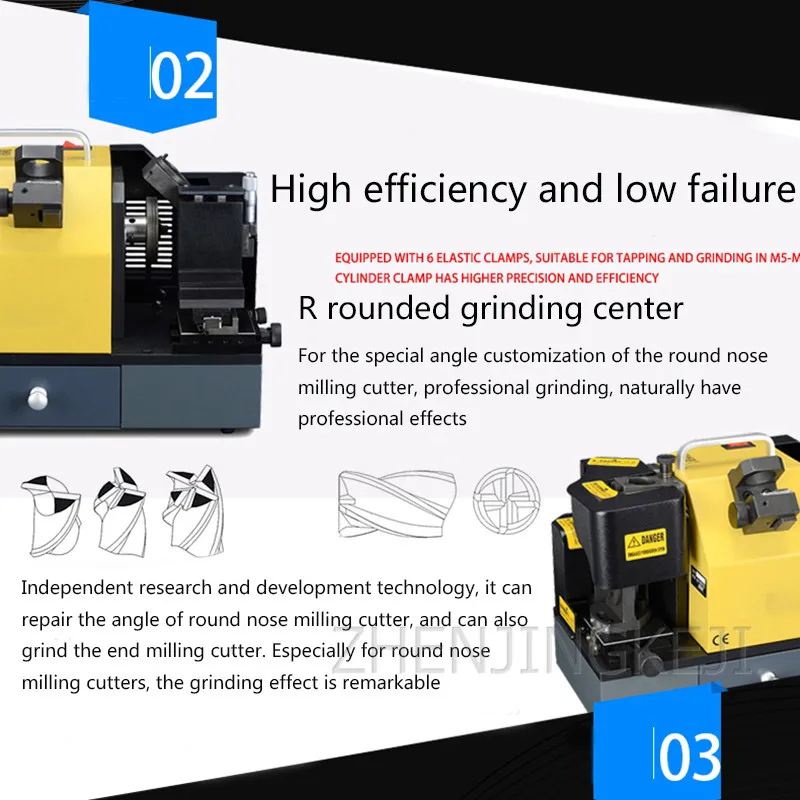

Milling Cutter Grinder Grinding Machine Grinding Sharpening Grinding Wheel Milling Cutter Grinder Family Factory Workshop