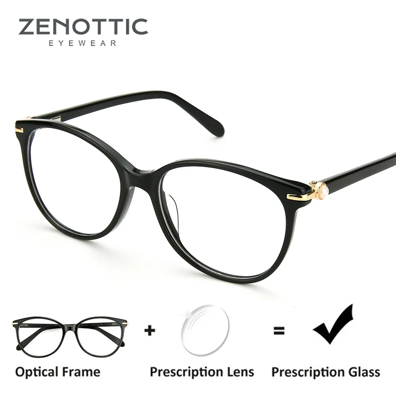 

Оправа для очков женская, ацетатная, в стиле ретро, «кошачий глаз»