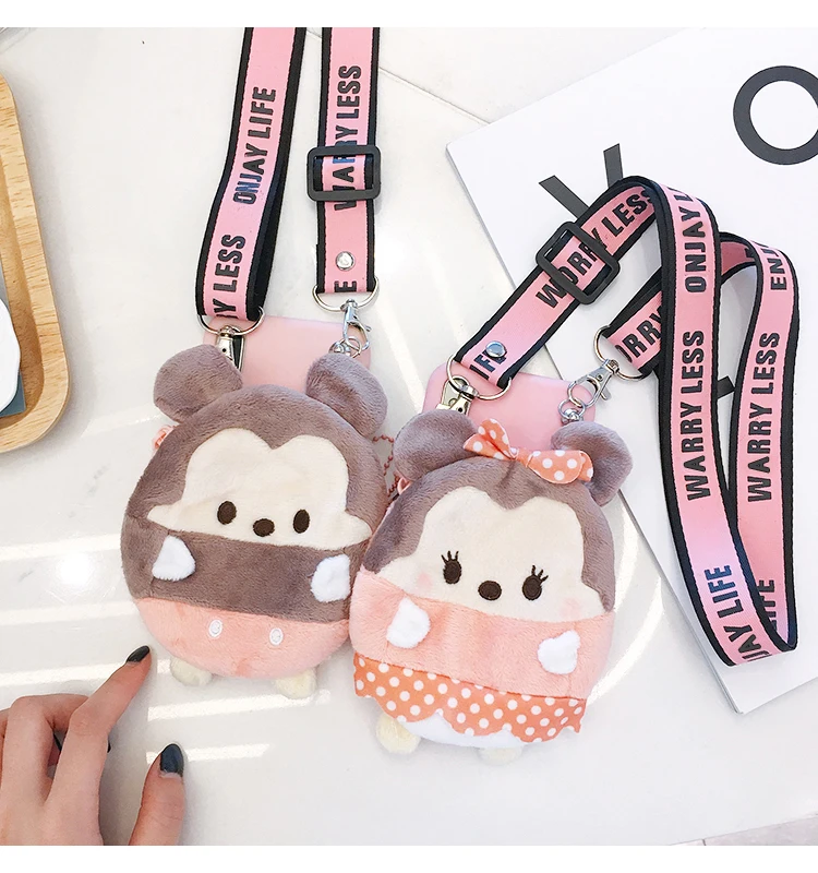 3D Furry Wallet Lanyard Phone Case for Samsung Galaxy A5 A6 A7 2018 A8 PLUS A9 2019 J4 J7 J8 A750 Soft Back Cover | Мобильные