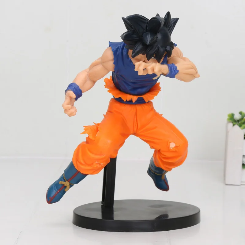 18 см Dragon Ball Супер крови Saiyans Son Goku Ultra Instinct ПВХ фигурки аниме Dragon Ball Z Goku модель игрушки