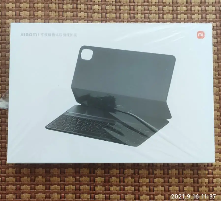 100% Оригинальный чехол с английской клавиатурой Xiaomi для Pad 5 / MiPad Pro кожаный