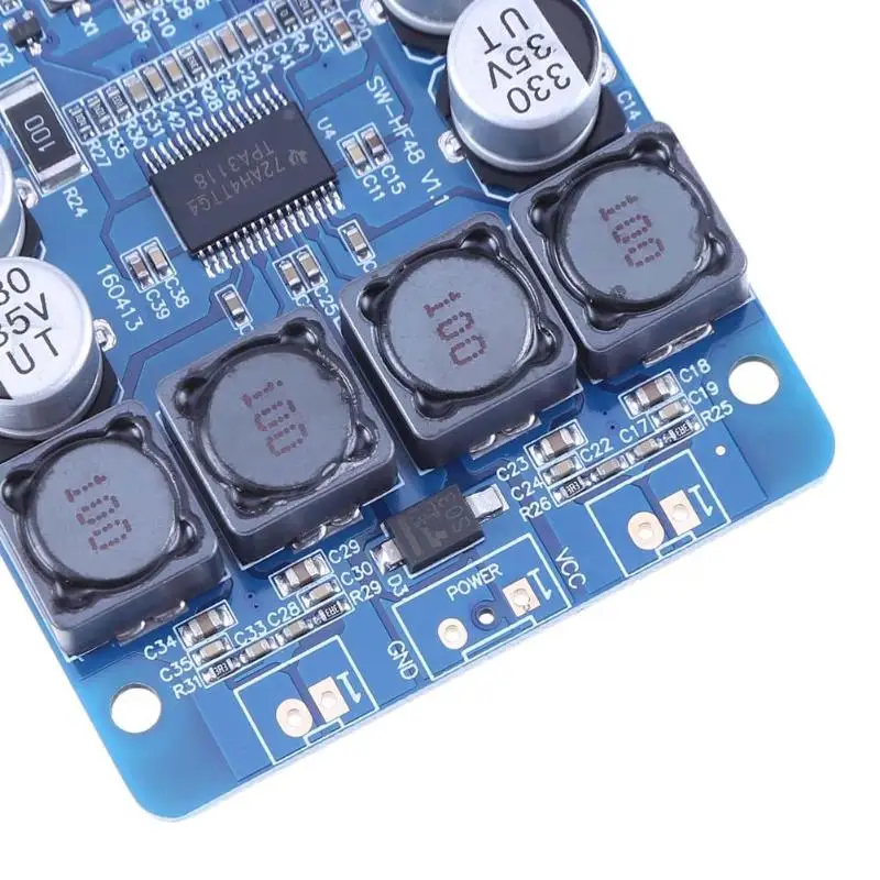 TPA3118 2x30 Вт Bluetooth 4,2 цифровая стерео аудио Плата усилителя 8-26 В постоянного тока для DIY игрушки модель усилителей