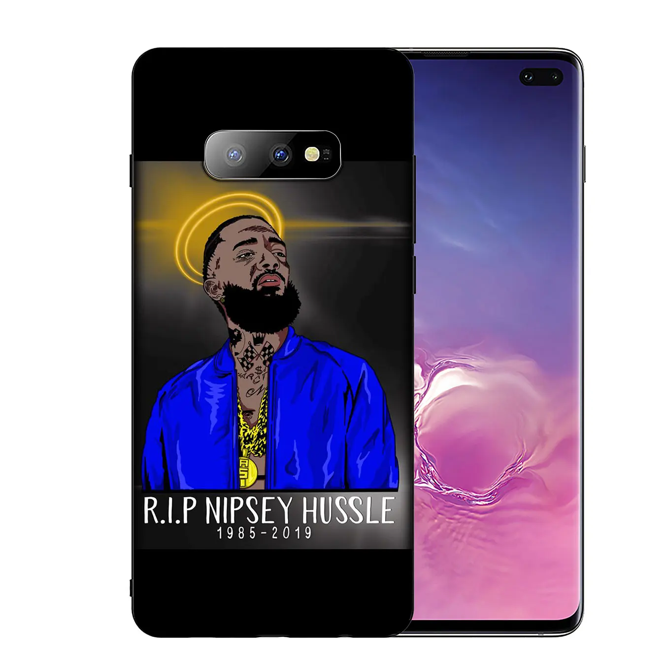 Чехол для телефона nipley Hussle мягкий силиконовый чехол Samsung Galaxy S20 Ultra S10 Lite S9 S8 Plus S6 S7