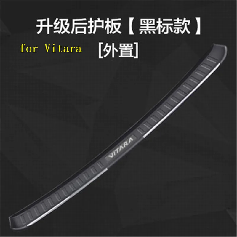 

Car accessories ABS car Rear Bumper Protector Sill for Suzuki Vitara 2015 2016 2017 2018 2 generations Car styling