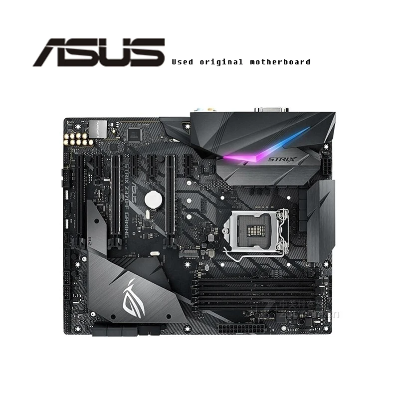 Для ASUS ROG STRIX Z370-F GAMING оригинальная материнская плата Socket LGA1151 DDR4 Z370 десктопная |