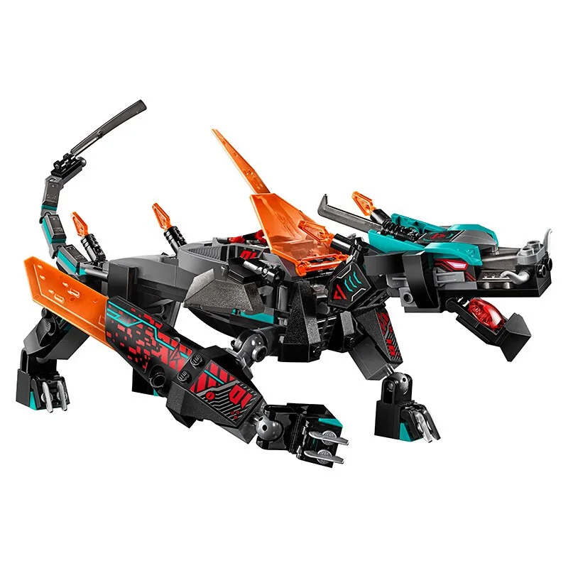 

New 342pcs Ninja Empire Dragon Model Building Blocks 71713 Bricks Toys for Children Christmas Gift