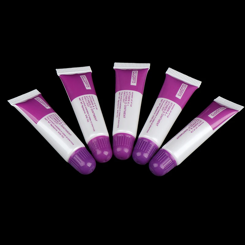 5pcs Tattoo Cream Aftercare Gel Anti Scar Body Art Permanent Makeup Microblading Embroidery Eyebrow Lip Vitamin A D - купить по