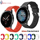 Galaxy Watch Active 2 band для Samsung galaxy watch 42 мм Gear sport 20 мм ремешок для часов amazfit bip Huawei watch 2 pro Аксессуары