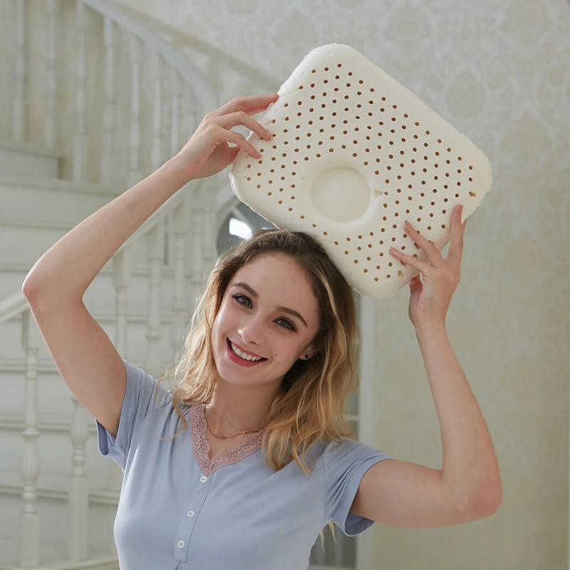 Ортопедическая подушка для сна GIANTEX из латекса массажа шеи | Дом и сад