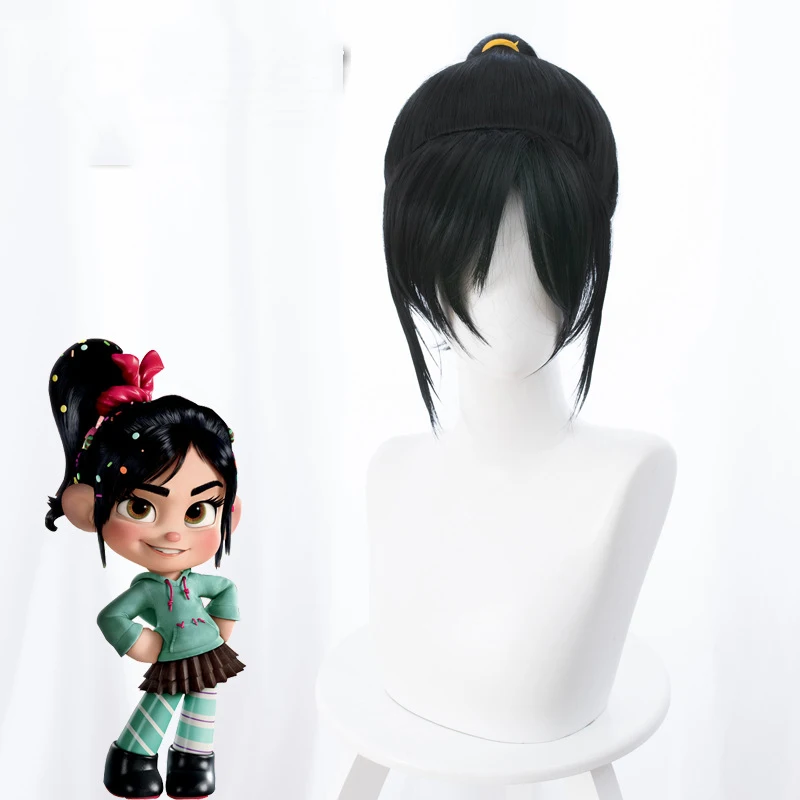 Косплей парик для косплея из аниме Wreck It Ralph Lauren|Аксессуары костюмов| |