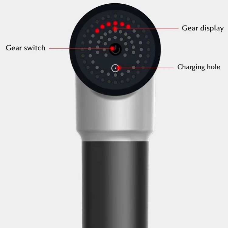 Мышцы пистолет массажёр массаж шеи и тела упражнения релаксации для похудения