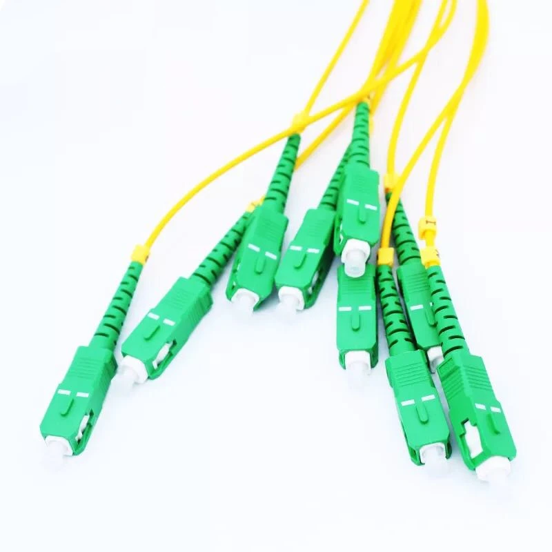 SC APC PLC 1X8 Сплиттер Волоконно-оптическая коробка FTTH PLC сплиттер коробка с 1X8 планарный волновод Тип оптический сплиттер