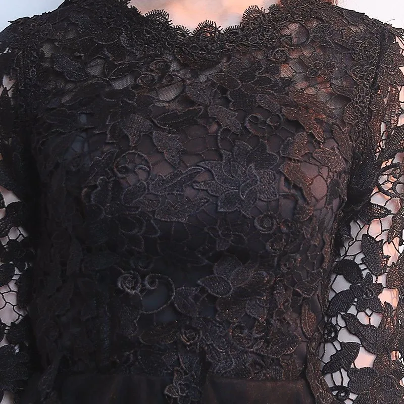 Новые длинные кружевное Бисер вечерние платья с круглым вырезом DongCMY Robe De Soiree 2021