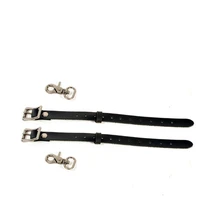 motorcycle side convex belt header level cowhide belt buckle side convex belt fixed buckle strap