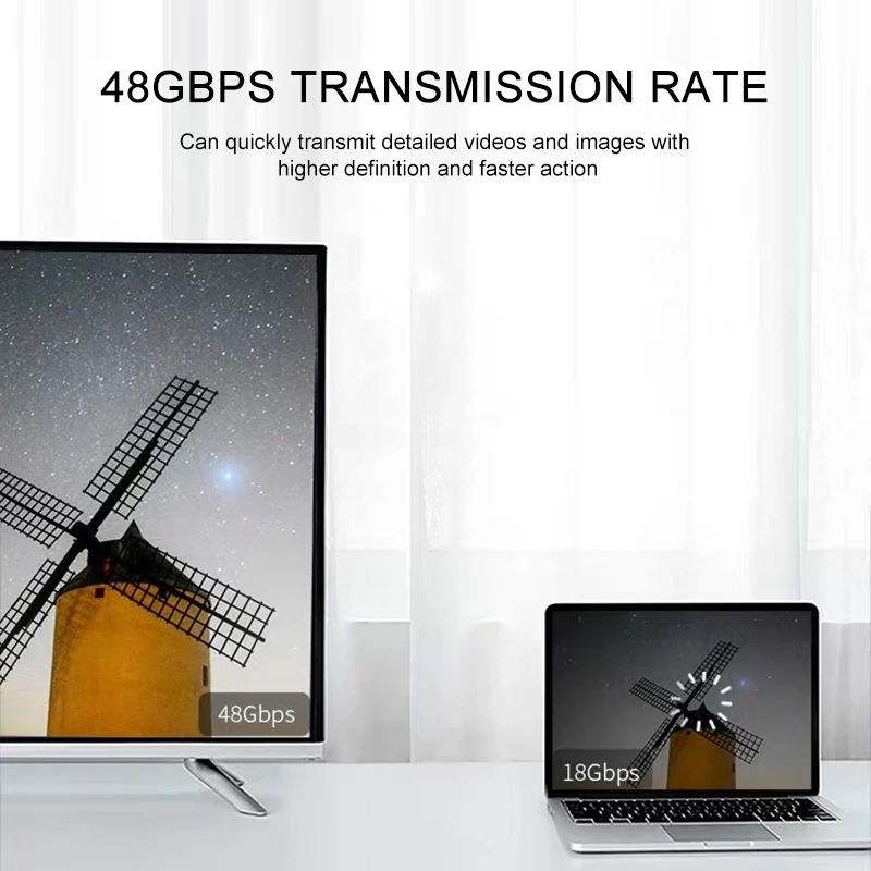 3 м 8K HDMI совместимый кабель высокоскоростной 2 1 позолоченный HD для подключения к