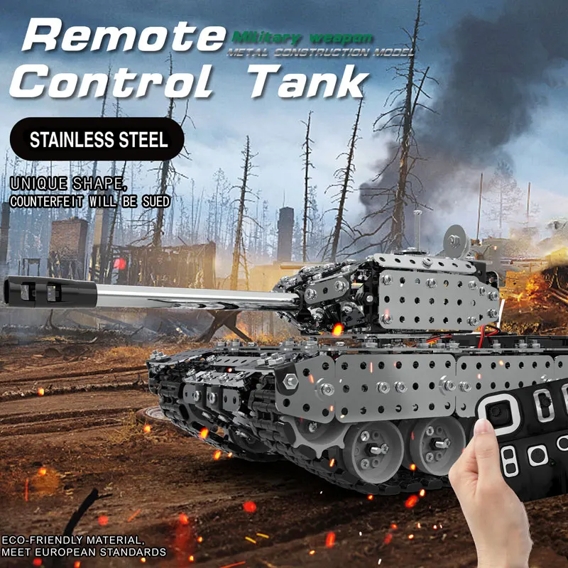 

Новинка бак дистанционного управления Diy Коллекция декор 1 набор металлический Прочный Красивый практичный DIY бак