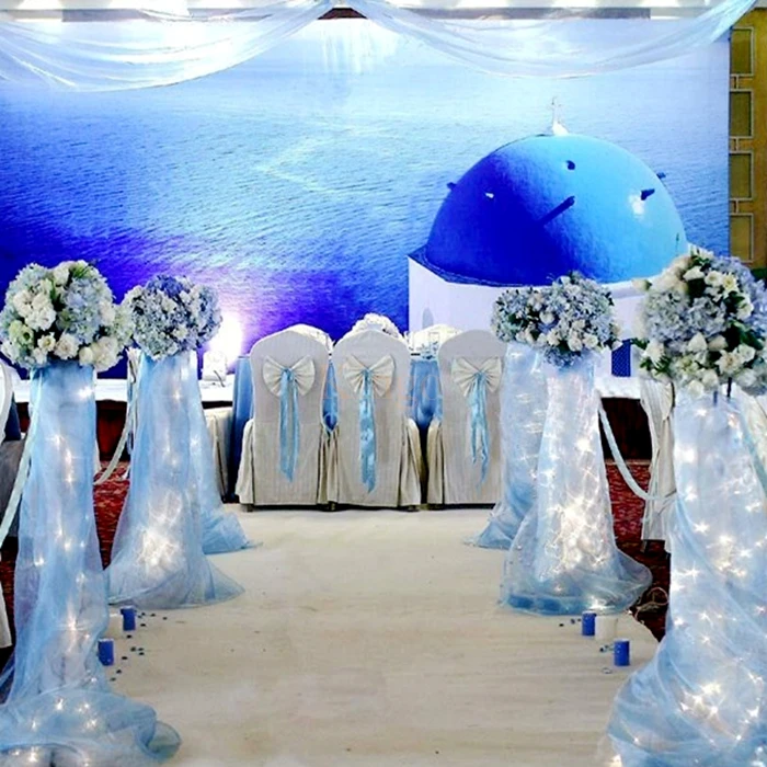 10 м 100led Серебряный провод светодиодная гирлянда DC12V безопасная Гибкая