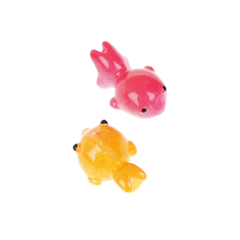 

NEW Simulation Fish Miniature Garden Figurine Accessories Decor Fairy Goldfish Craft Bonsai Toy 2*1.3cm Wholesale