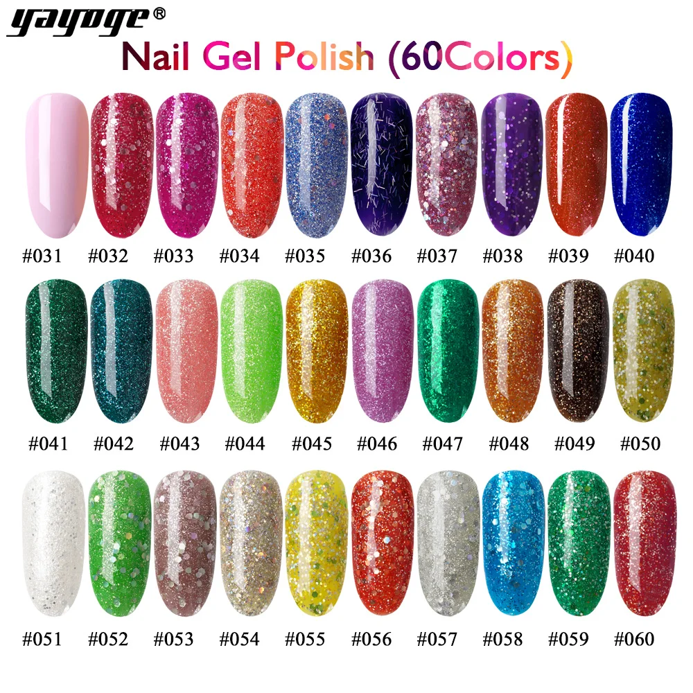 YAYOGE 6 мл УФ-гель для ногтей Топ УФ светодиодный Гель-лак дизайн замочить от краска