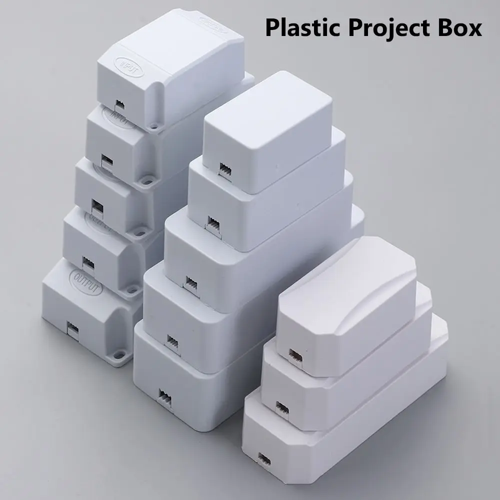 

Белый/черный водонепроницаемый корпус, корпус из АБС-пластика, чехол для инструмента, электронный проекционный бокс, светодиодный источник...