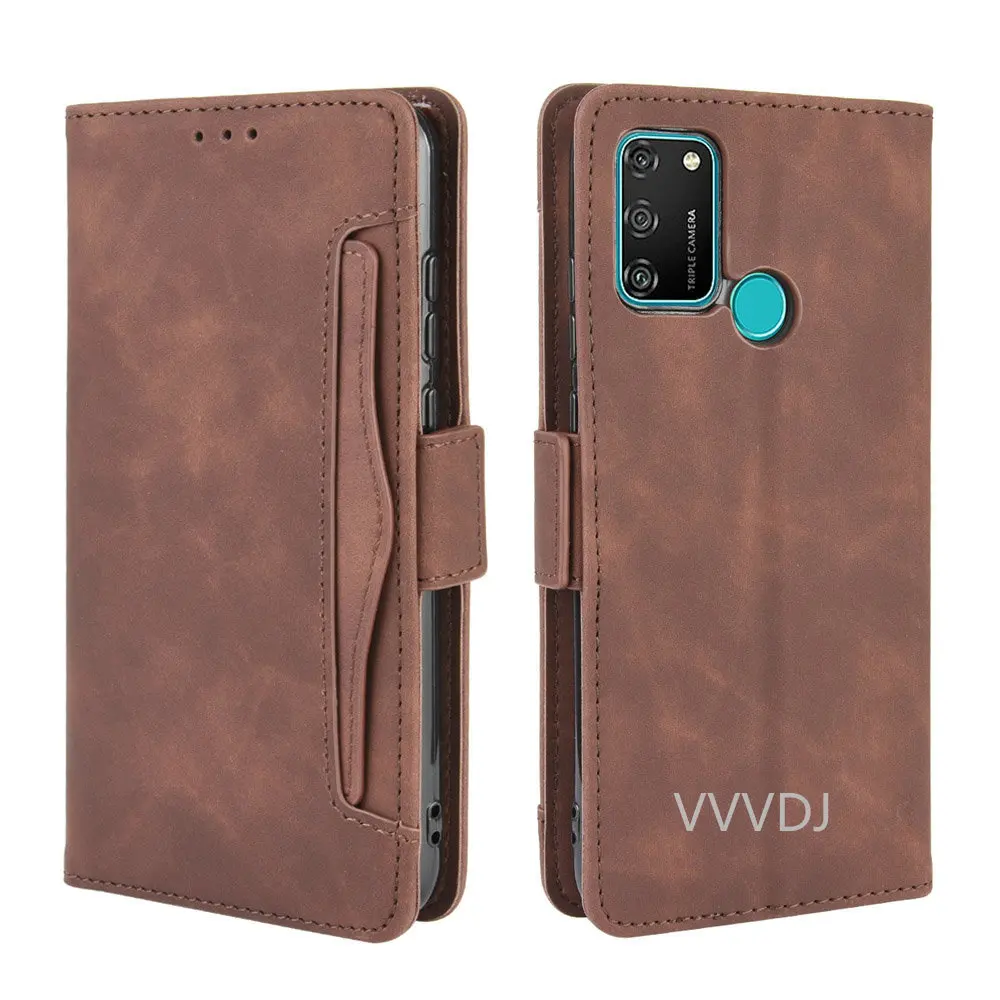 

for Honor 9A 9C 9S C9 S9 Leather Flip Case Removable Card Slot Wallet Holder Funda for Huawei Honor 9C Honor 9S 9 A 9 C 9 S A9