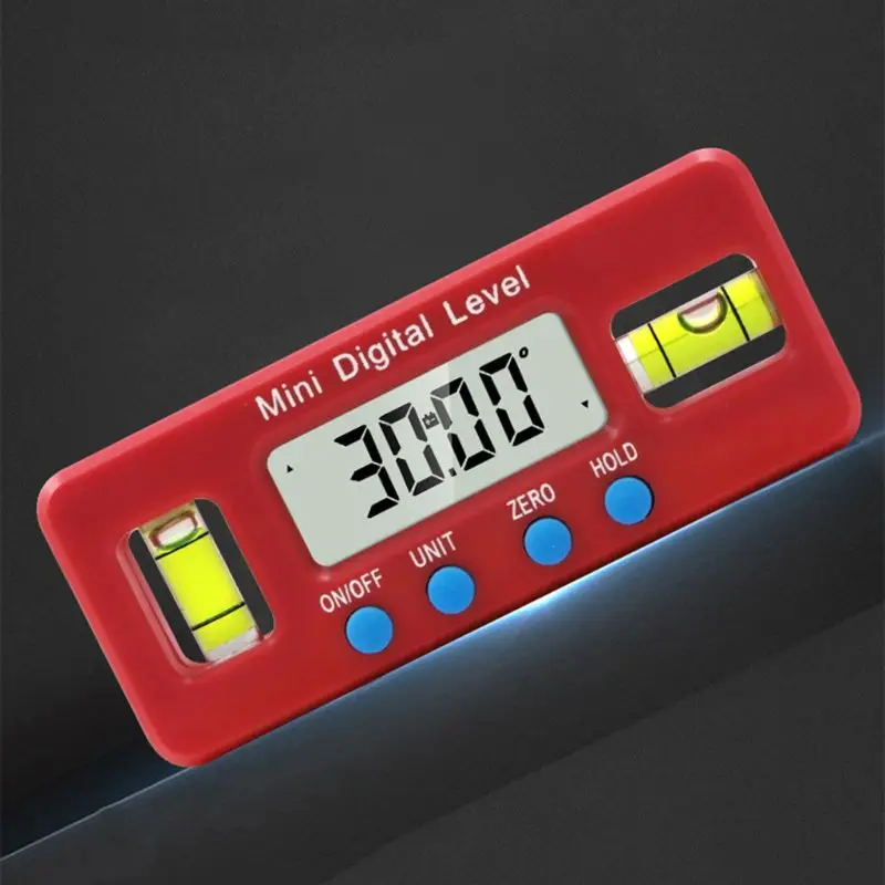 

Magnetic Horizontal Angle Meter Electronic Digital Display Protractor Level Inclinometer Angle Ruler 100mm