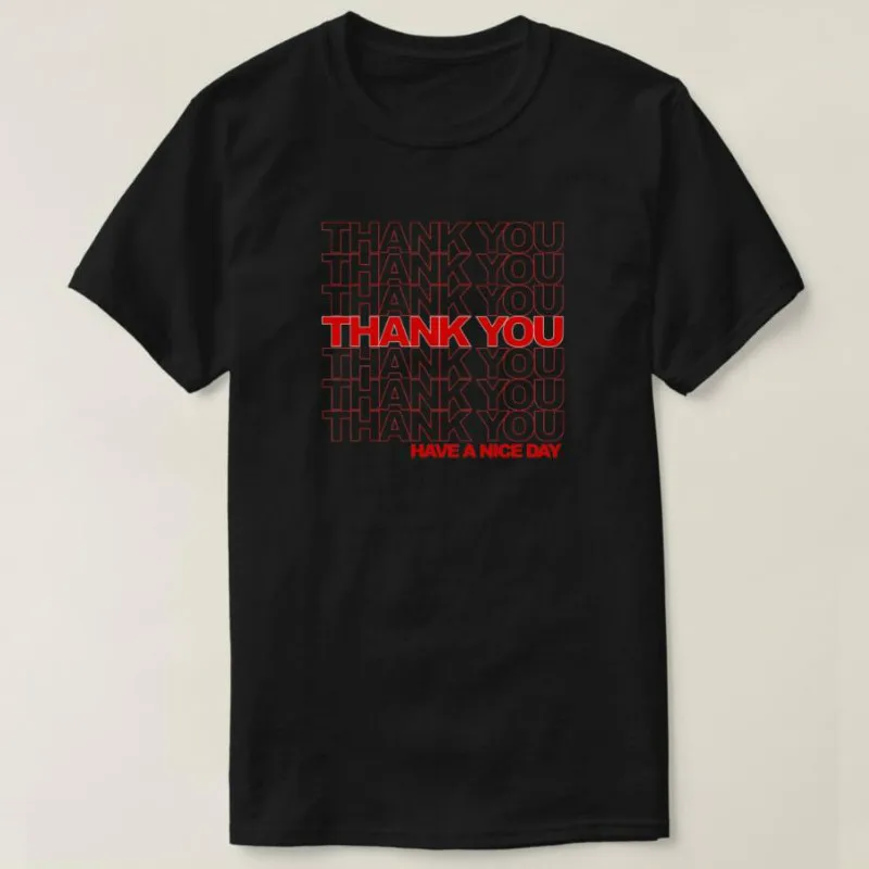 Женская летняя футболка с надписью Thank You Have A Nice Day Повседневная графическим