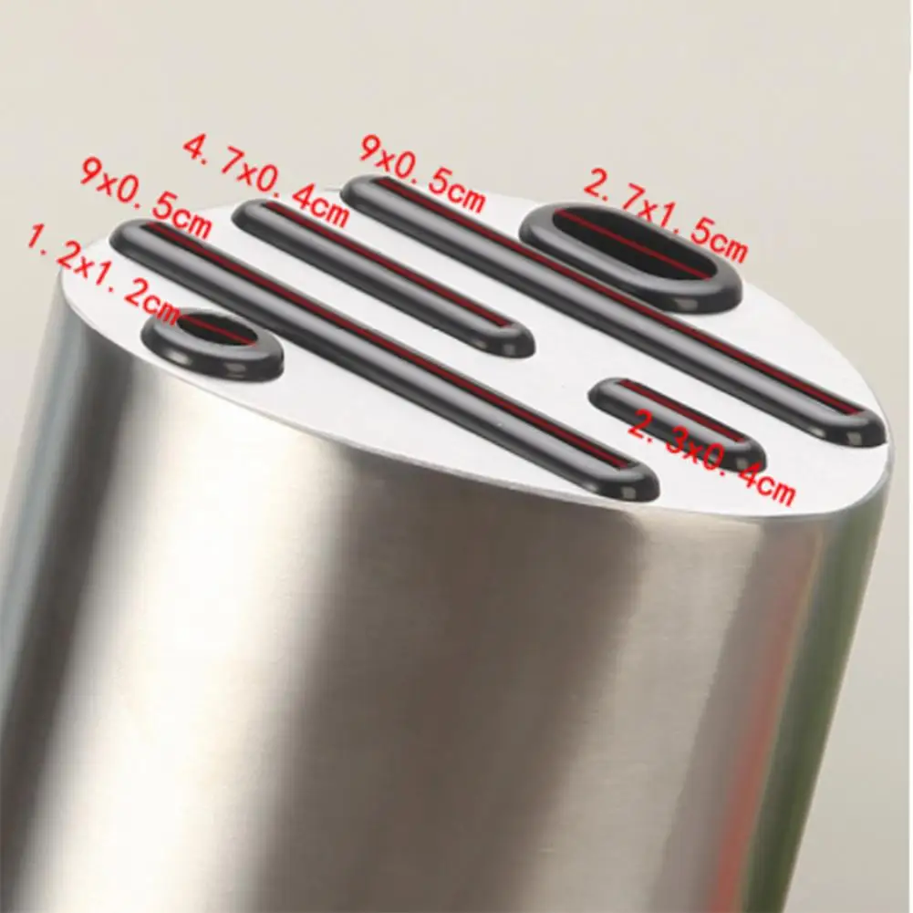 Подставка для кухонных ножей Многофункциональная подставка из нержавеющей