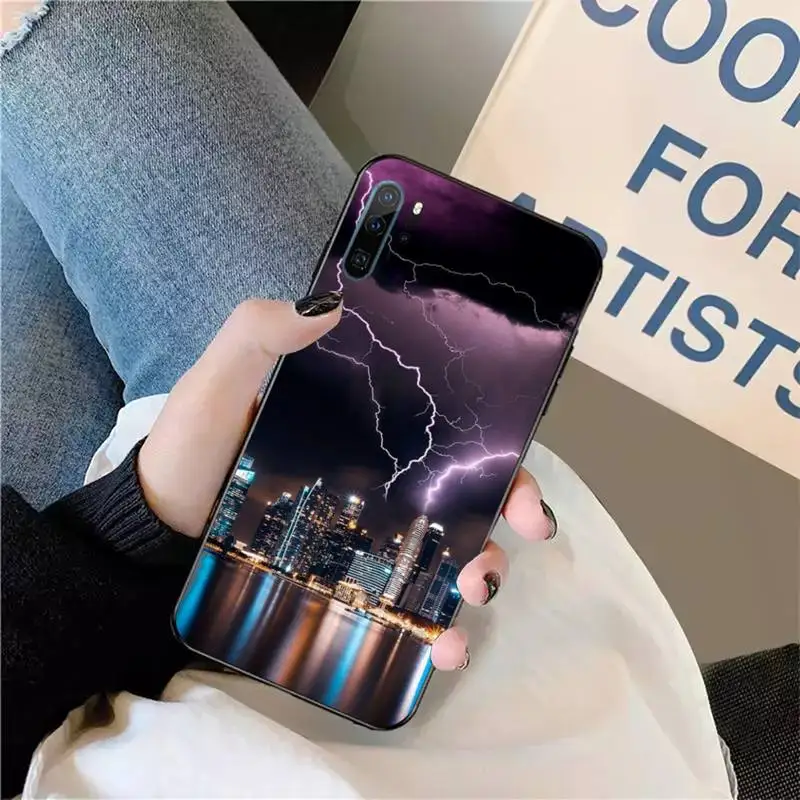 

Lightning thriller Phone Case For Huawei honor Mate P 9 10 20 30 40 Pro 10i 7 8 a x Lite nova 5t