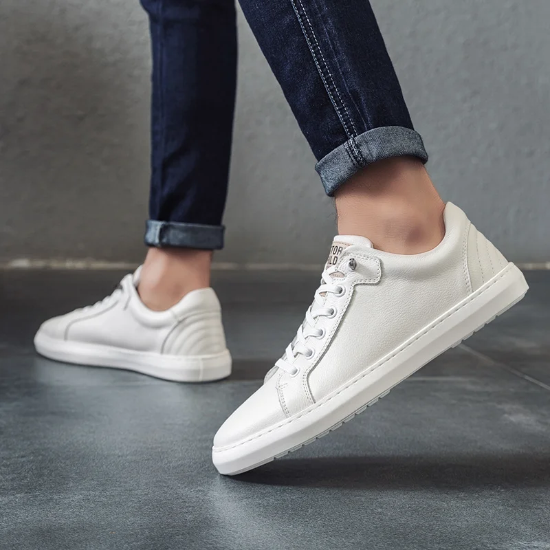 Мужские белые модные кроссовки акция повседневная обувь мужские качественные