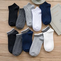 10 pairs mens socks spring summer sports leisure low cut breathable cotton short socks for male 2022 new