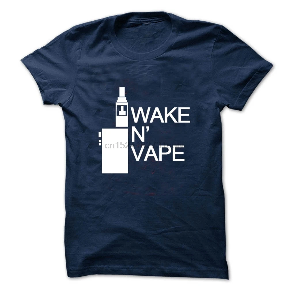 Wake N' Vape футболка забавная вапоризатор мод электронная сигарета e liquid wake n bake| |