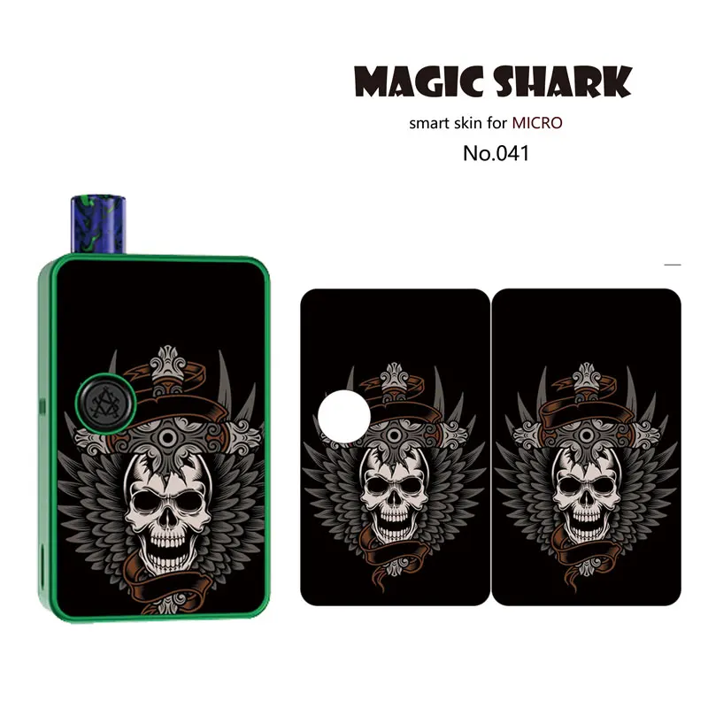 Волшебная Акула череп мотоцикл злой панк 2.5D стерео ПВХ стикер чехол Обложка