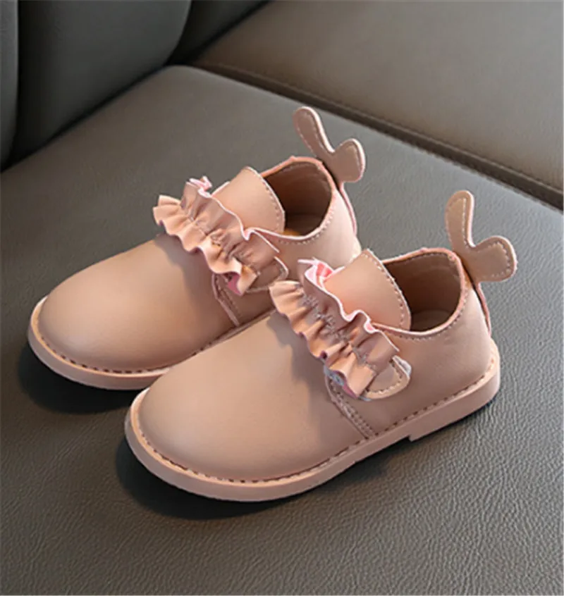 Обувь для девочек; кожаная однотонная школьная обувь для девочек; chaussure fille; мягкая детская обувь для маленьких девочек; размеры 21-30
