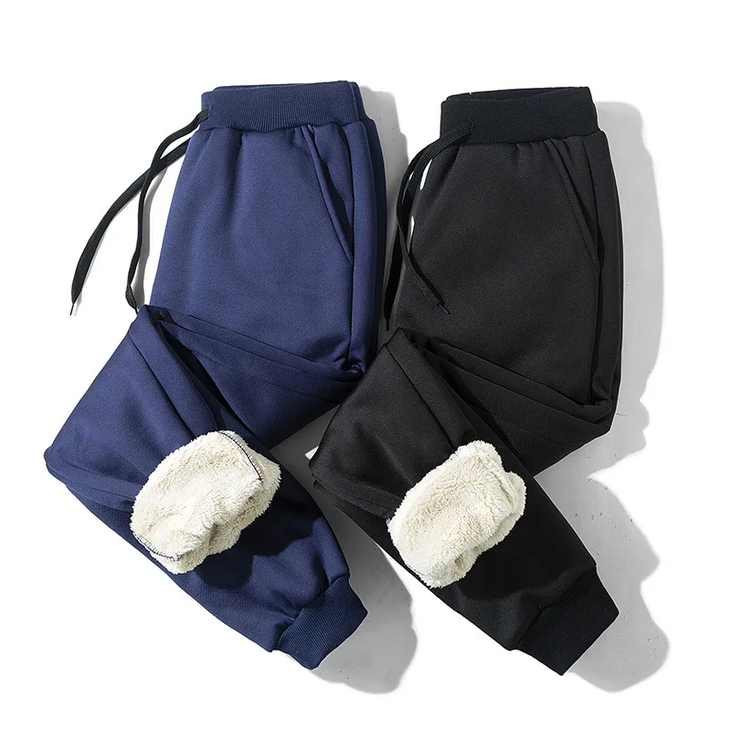 2019 осень и зима новые мужские вельветовые повседневные штаны модные теплые