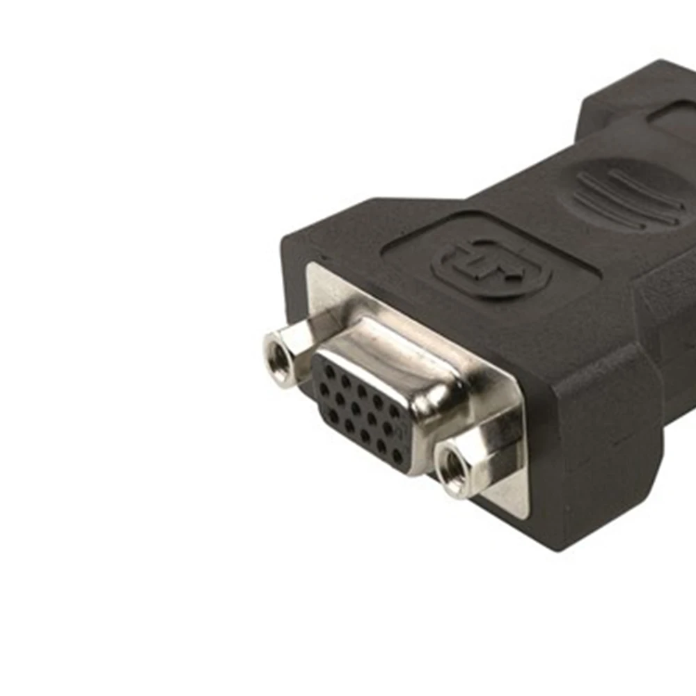 DVI-A to VGA адаптер конвертер DVI-I или мужчина к HD15(VGA) переходник с внутренней резьбой
