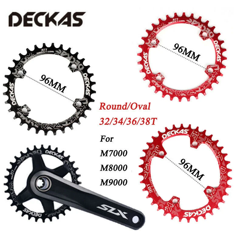 DECKAS цепное кольцо 96BCD S узкая широкая сеть MTB Кольцо Горный Дорожный велосипед