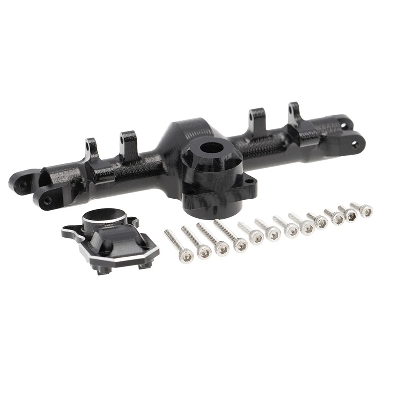 

for 1/24 RC Crawler Car Axial SCX24 90081 AXI00002 Parts Metal Front & Rear Axle Diff Cover Upgrade Accessories