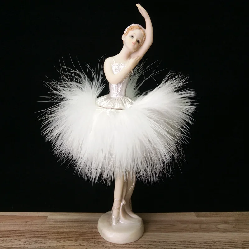 

Collectible Action Figures Ballet 16.5cm resin Model Birthday Cake Ornaments Children girls Decoration Toys gifts